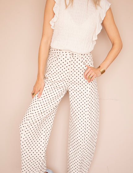 Jeans - Billie Dot - Beige