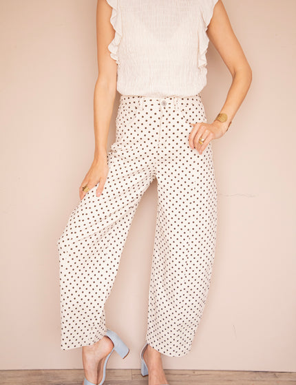 Jeans - Billie Dot - Beige
