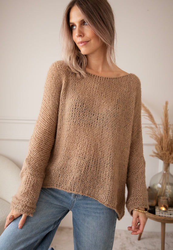 Pullover - Emmy - Camel