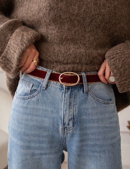 Wild Waist Bordeaux - Riem