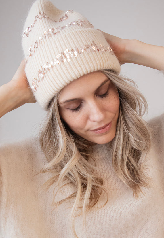 Winter Sparks Beige - Hat