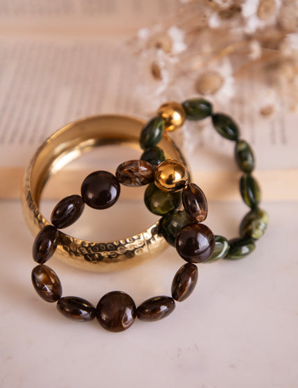 Melted Marble Mocha - Bracelet