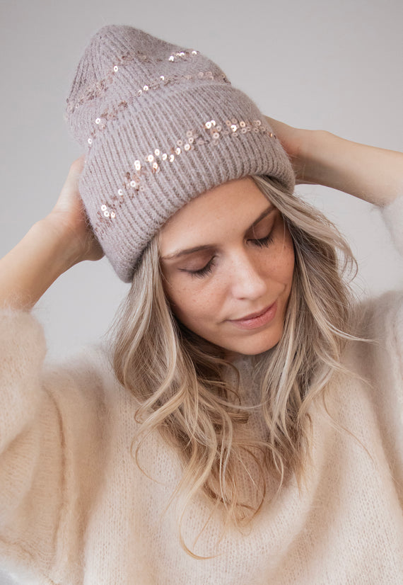 Winter Sparks Taupe - Hat