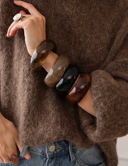 Marbelle Taupe - Armband