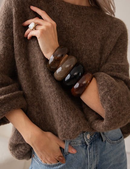 Marbelle Taupe - Armband