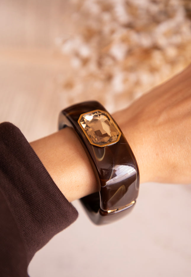Retro Romance Mocha - Bracelet