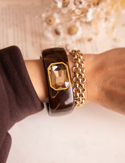 Retro Romance Mocha - Bracelet