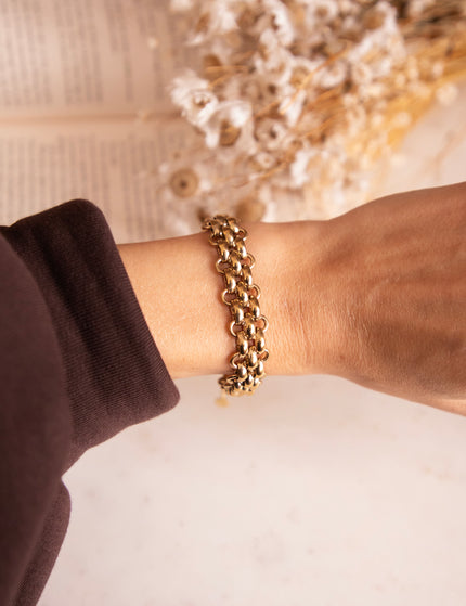 Chain Reaction Gold - Bracelet