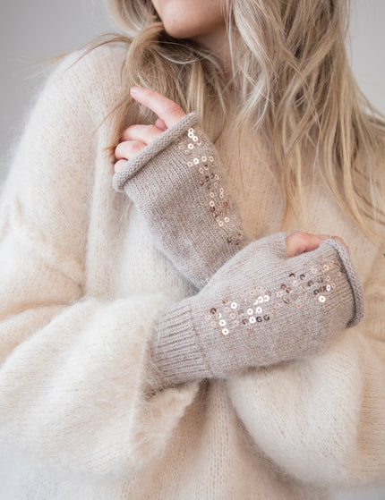 Glamour Gloves Taupe - Gloves