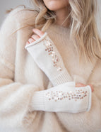 Glamour Gloves Beige - Gloves