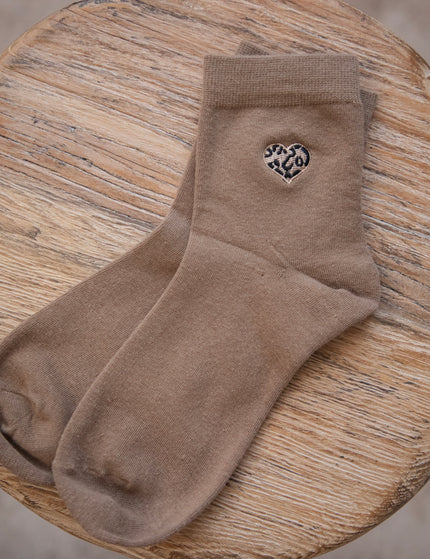 Little Wild Heart Camel - Socks