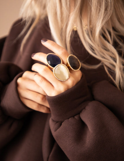 Romy Rocks Mocha - Ring