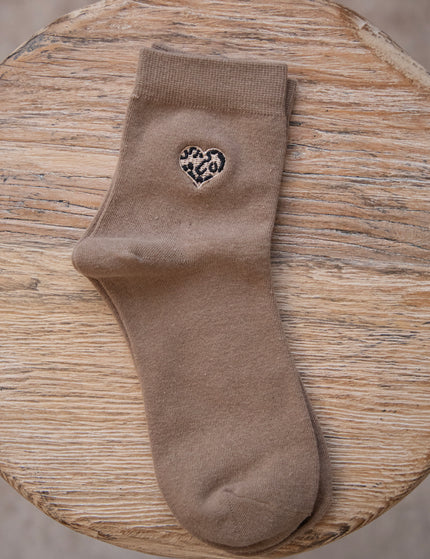 Little Wild Heart Camel - Socks