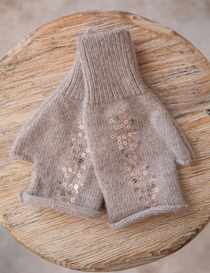 Glamour Gloves Taupe - Gloves