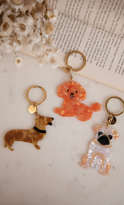 Me And My Maltese Rusty - Keychain