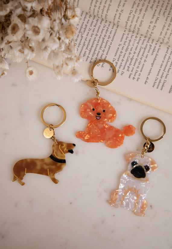 Me And My Maltese Rusty - Sleutelhanger