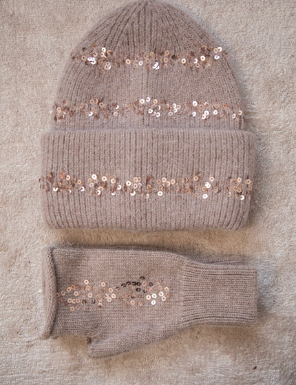 Glamour Gloves Taupe - Gloves