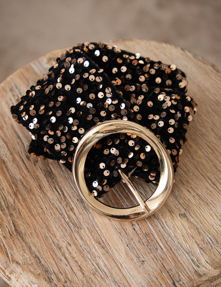 Twinkle Touch Black/Gold - Belt