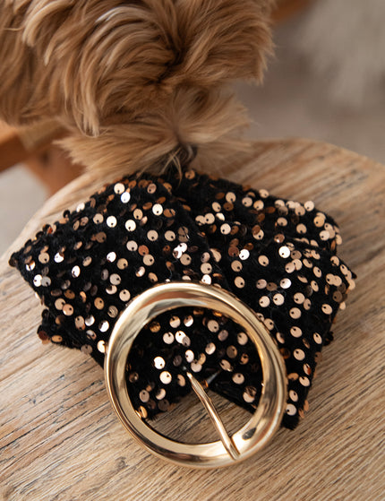 Twinkle Touch Black/Gold - Belt