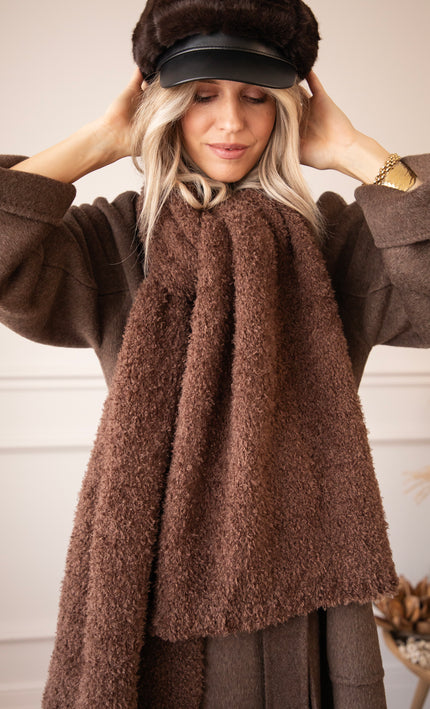 Long Hug Brown - Scarf