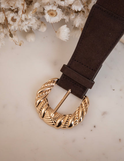 Timeless Touch Choco/Gold - Belt