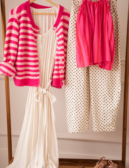 Sunny Stripe Energy Pink/Red - Top