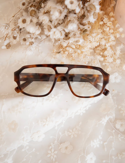 Rae Leopard - Sunglasses