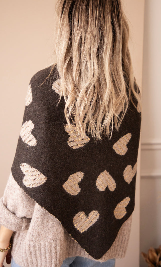 Love You Latte Brown/Taupe - Sjaal