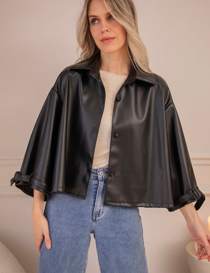 Leather Layer Black - Jacket
