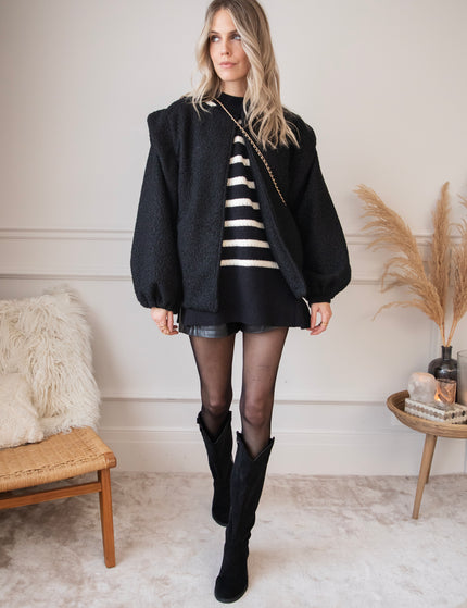 Bold Stripes Black - Sweater