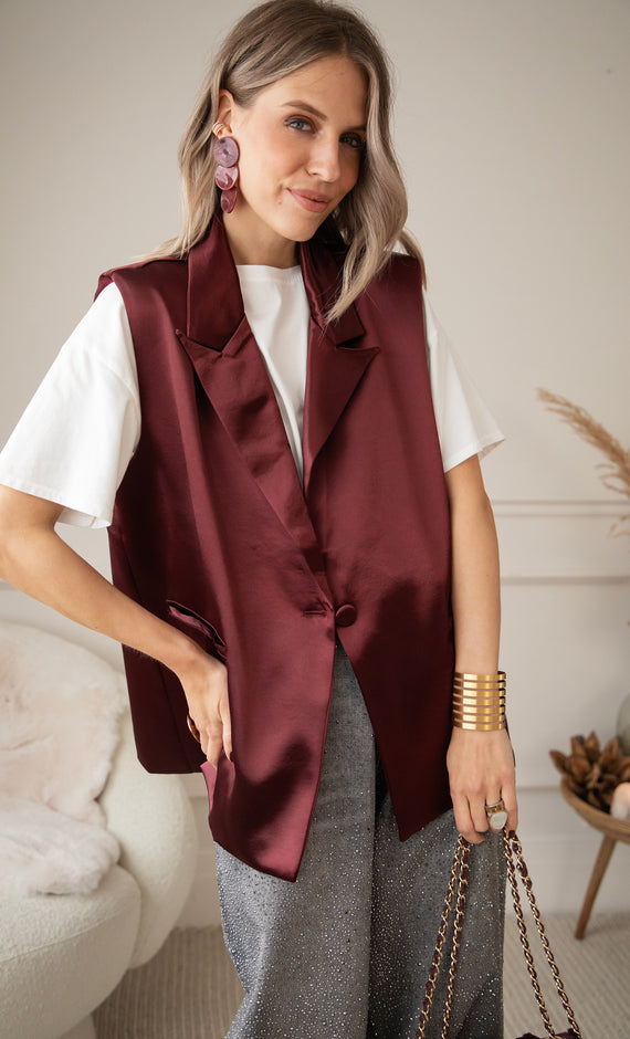 Glosh Bordeaux - Vest