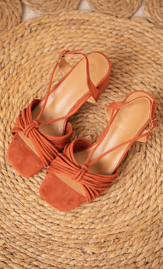 Strappy Suède Rusty - Heels