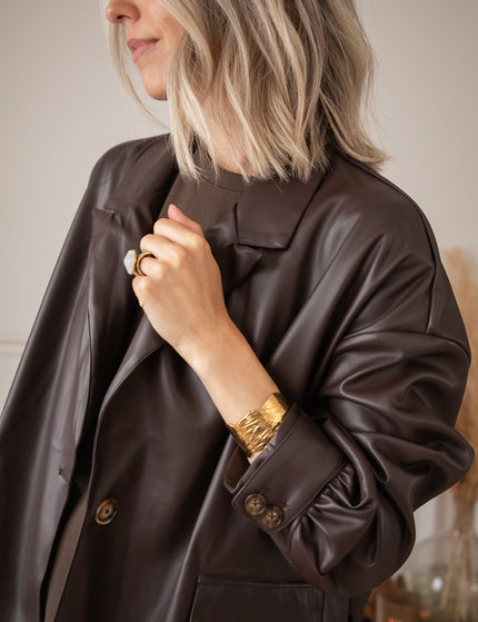 T-Shirt - Heart Whisper - Braun