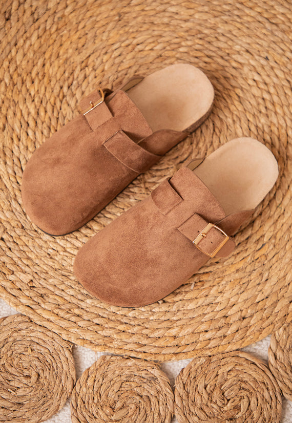 Leki Buckle Clogs Choco - Flats