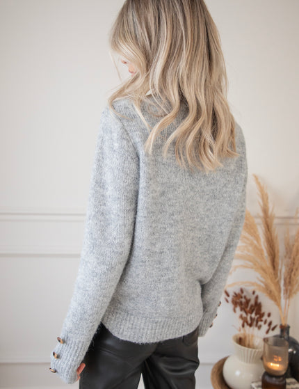 Wild Hearted Grey - Sweater