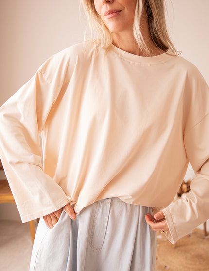 Sadie Basic Beige - Longsleeve