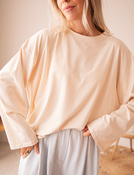 Sadie Basic Beige - Longsleeve