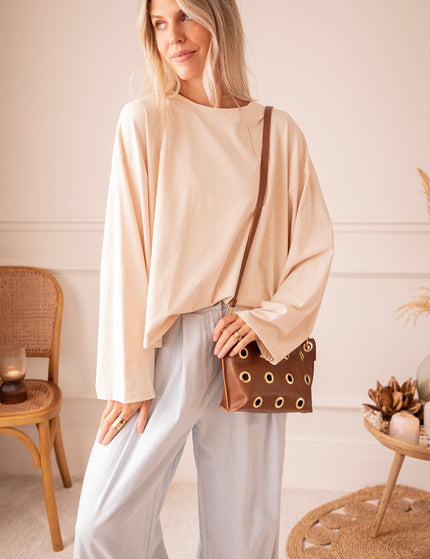 Sadie Basic Beige - Longsleeve