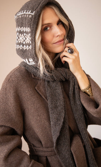 First Frost Brown - Beanie