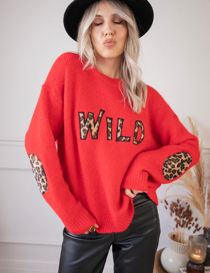 Call Me Wild Red - Sweater