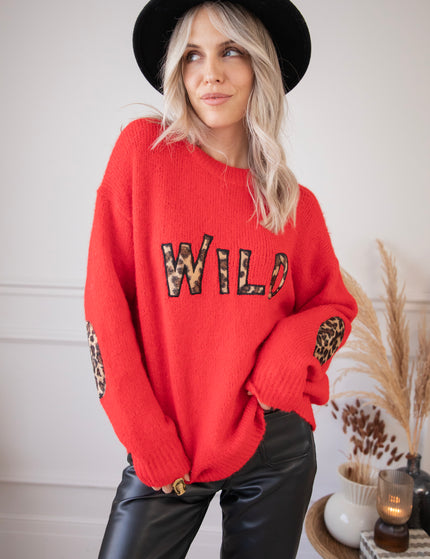 Call Me Wild Red - Sweater