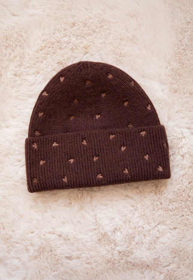 Heart Warmer Dark Brown - Hat
