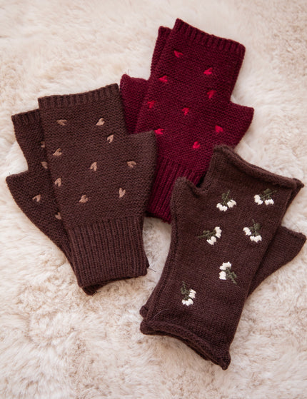 Handschuhe - Heart Warmer - Dunkelbraun