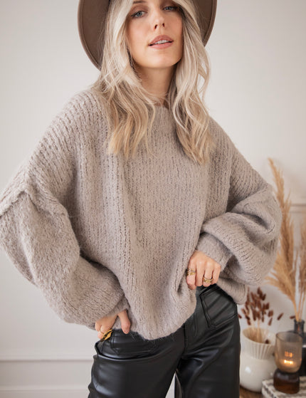 Pullover - Camila - Taupe