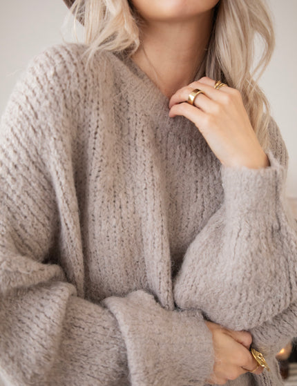 Pullover - Camila - Taupe