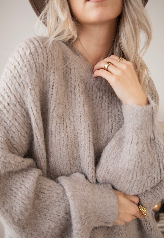 Pullover - Camila - Taupe