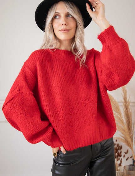 Pullover - Camila - Rot