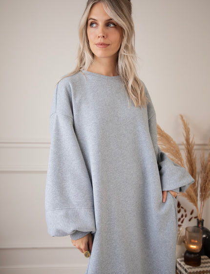 Pulloverkleid - Snuggle Up XL - Grau