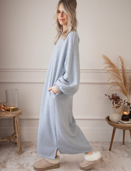 Snuggle Up XL Grey - Sweater Dress