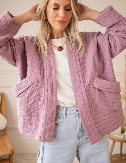 Jacke - Easy Tetra Times - Mauve 